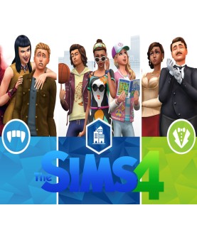 The Sims 4 - City Living + Vampires + Vintage Glamour DLC Bundle Origin Key GLOBAL